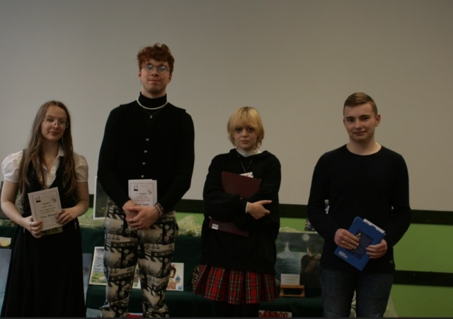 Laureaci konkursu recytatorskiego